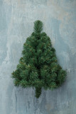 Искусственная елка Настенная 120 см., мягкая хвоя ПВХ, ЕлкиТорг (24120)
