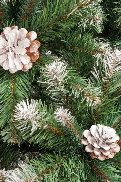 Искусственная елка Снежная королева заснеженная 150 см., мягкая хвоя, ЕлкиТорг (33150)