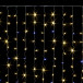 Занавес с мерцающим диодом 2*3 м., 220V, 320 теплых белых LED ламп, прозрачный провод, Winner (ww.03.5T.320+)