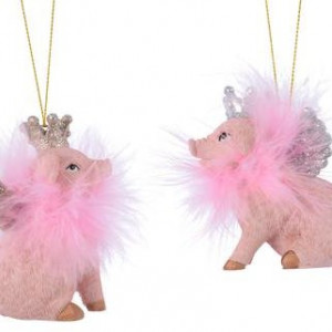 Подвеска Милая Хрю-Хрю 5*7*8 см, Kaemingk (535607)