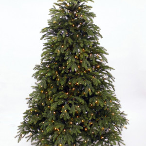 Ель Коттеджная 260 см., 950 LED лампы, литая хвоя+пвх, TreeDeLux (70053)