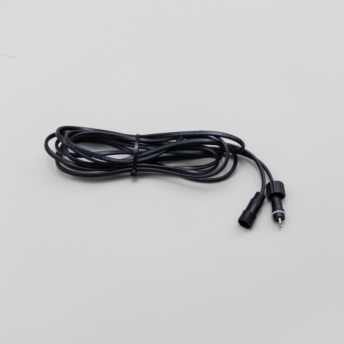 Соединитель 3 м. для нитей 24В. без возможности управления, провод черный ПВХ, IP65, LTC (SLL3m-11-1)