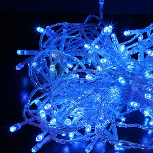 Комплект гирлянды на деревья с контроллером 60 м., 3 луча по 20 м, 600 LED ламп синего цвета, Beauty Led (KDD600C-10-1B)