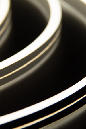 Гибкий Неон двусторонний 50 м., белый, 8*16 мм., 24 В, TeamProf (TPF-FX816D-120-24V-W/W)