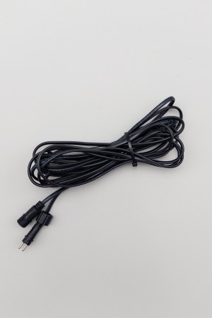 Соединитель 5 м. для нитей 24В. без возможности управления, провод черный ПВХ, IP65, LTC (SLL5m-11-1)