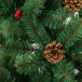 Искусственная елка Новогодняя сказка с шишками и ягодами 240 см., мягкая хвоя, ЕлкиТорг (15240)