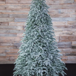 Елка Нормандия пушистая заснеженная 260 см., литая хвоя, Triumph Tree (72088)