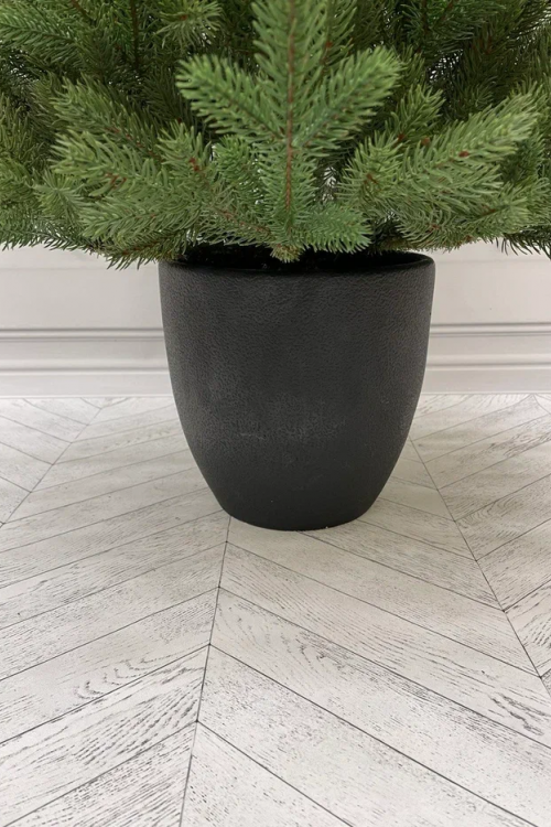 Ель Русская Премиум 120 см. в кашпо, 100% литая хвоя, TreeDeLux (70208)