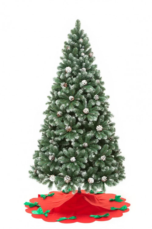 Искусственная елка Снежная королева заснеженная 300 см., мягкая хвоя, ЕлкиТорг (33300)