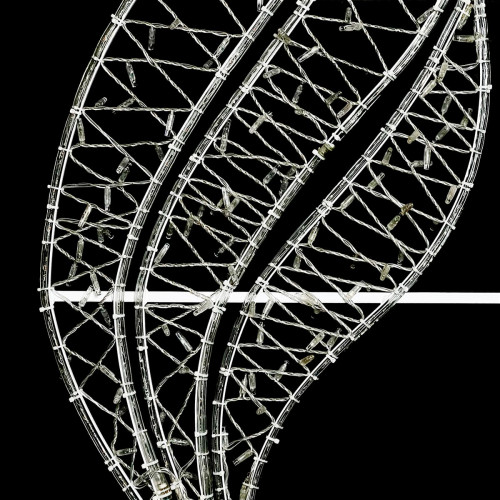 Светодиодная консоль Звезда с Российским Флагом 60*200 см., Триколор, LTC (LC-13407)