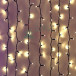 Светодиодный занавес Sealed 1*3 м., 220V., 300 теплых белых LED ламп, черный каучук, Beauty Led (LL301-1-2WW)