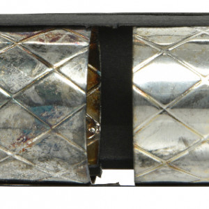 Кольца для салфеток Серебряный век, 4,5 см., 4 шт., ромбы, серебро, Kaemingk (608000/1)