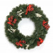Рождественский венок Огненное танго 60 см., ПВХ, ЕлкиТорг (52098)