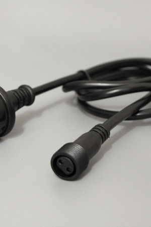 Блок питания универсальный 2А, 1.5 м., черный провод, Teamprof (TPF-220AC/DC-2AU-B)