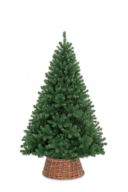 Искусственная елка Звездная 240 см., 570 мульти+теплых белых LED ламп, мягкая хвоя, ЕлкиТорг (189240)