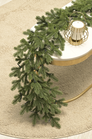 Хвойная гирлянда Чарующая 270 см., 100% литая хвоя, ЕлкиТорг (23054)