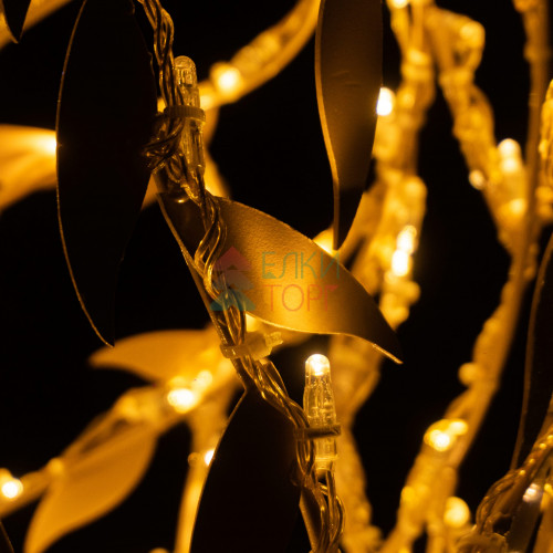 Светодиодная фигура Белка с орехом золотая Premium 1,13 м., Conso (OL331)