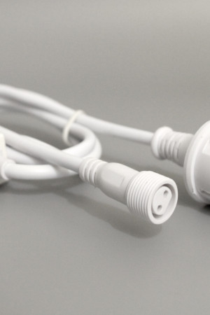 Блок питания универсальный 2А, 1.5 м., белый провод, Teamprof (TPF-220AC/DC-2AU-W)