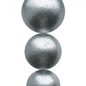 Украшение для высотной ели Капля, 28 см., пластик, глиттер,  серебро, ПромEлка (КИП-28Silver)