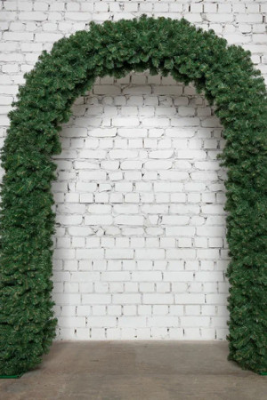 Хвойная арка Ларец любви 240*160 см., ПВХ, ЕлкиТорг (28002)