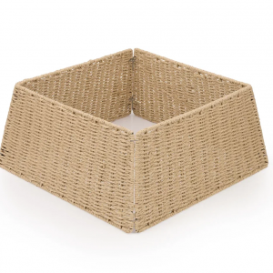 Джутовая корзина под елку 26,5х61х72 см., разборная , Christmas DeLuxe (89816)