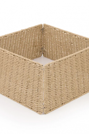 Джутовая корзина под елку 26,5х61х72 см., разборная , Christmas DeLuxe (89816)