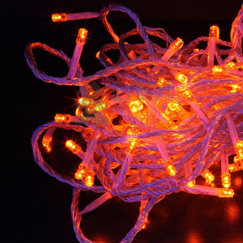 Комплект гирлянды на деревья с контроллером 60 м., 3 луча по 20 м, 600 LED ламп оранжевого цвета, Beauty Led (KDD600C-10-1OR)