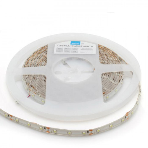 Комплект светодиодной ленты Apeyron Electrics 5 м., IP65, SMD3528, 60 LED/м., 12 В, 6500К, Apeyron electrics (7328378)