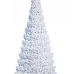 Ель искусственная Виктория 15 м., белая, каркасная, ПВХ, ПромЕлка, (VK1500WK)