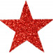 Звезда из пенофлекса 150 мм., красный, ПромЕлка (Z-150RED)