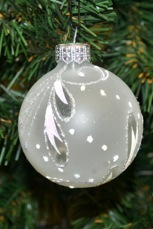 Шар &quot;Бархатистый&quot; 80 мм., стекло, в подарочной упаковке, Батик (КУ-85-1258)