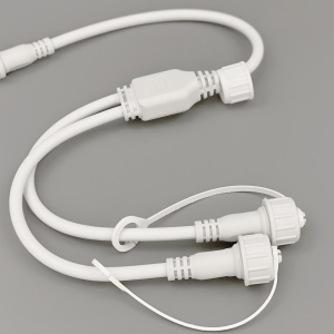 Разветвитель 1-2, 2 pin, белый, Teamprof (TPF-SC2/1-2-W) 