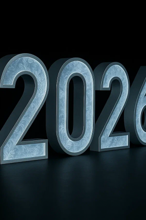 Светодиодные цифры &quot;2026&quot; 200 см., Сад Радости (SR028)