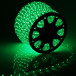 Светодиодный Дюралайт Ø13 мм., Зеленый 220В, 36 LED/м., Свечение 360°, IP65, Бухта 100 м., LTC (F3-H1-220V-G)