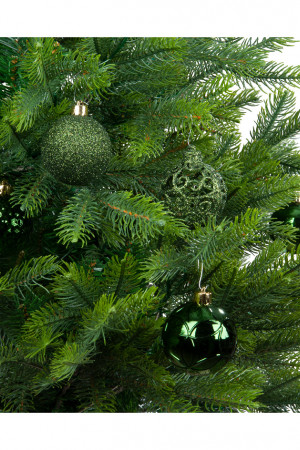 Набор пластиковых шаров Королевский 60 мм., зеленый, 37 шт., Kaemingk (020811)