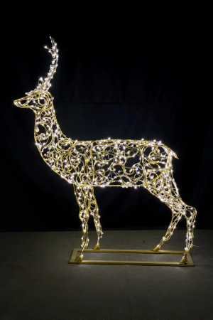 Светодиодная фигура Олень Рождественский 200 см., Сад Радости (SR029)