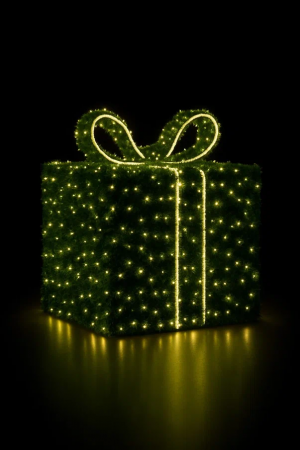 Светодиодная фигура из мишуры Подарок 100 см., Сад Радости (SR323)