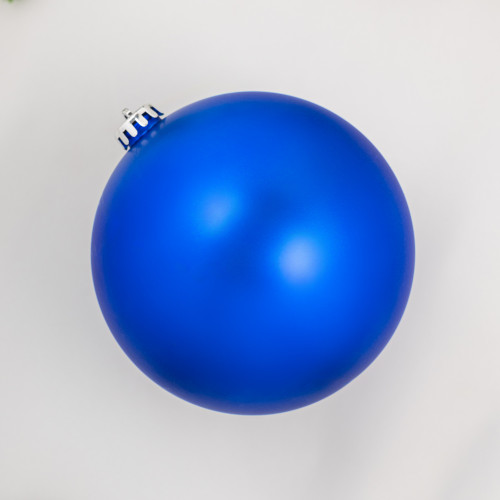 Шар пластиковый матовый 150 мм., синий, ЕлкиТорг (150521)