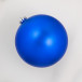 Шар пластиковый матовый 150 мм., синий, ЕлкиТорг (150521)