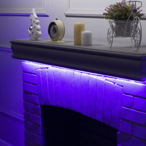 Комплект светодиодной ленты Luazon Lighting 5 м., IP65, SMD2835, 54 LED/м., 12 В, RGB, Luazon Lighting (7769058)