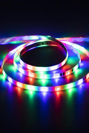Комплект светодиодной ленты Luazon Lighting 5 м., IP65, SMD2835, 54 LED/м., 12 В, RGB, Luazon Lighting (7769058)