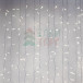 Светодиодный занавес с колпачком 2*3 м., 600 белых LED ламп, каучуковый белый провод, IP65, Beauty Led (LL602-8-2W)