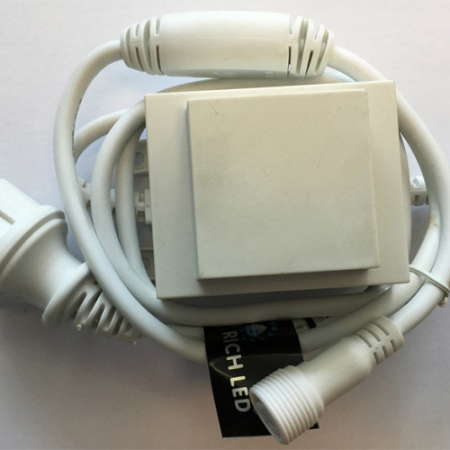 Трансформатор 60W, 1.5 м, белый провод, Rich LED (RL-220AC/DC24-60W-W)