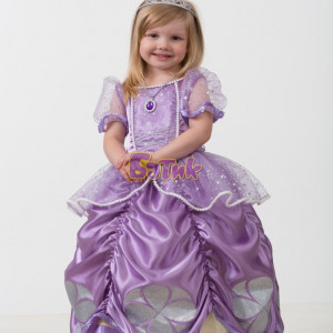 Карнавальный костюм  София Прекрасная рост 116 см., размер 30 (7067-30)