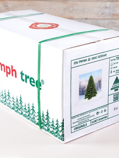 Елка Императрица с шишками 155 см., мягкая хвоя, Triumph Tree (73237)