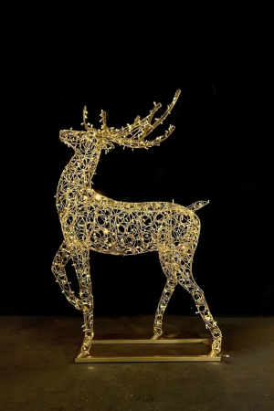 Светодиодная фигура Олень со съемными рогами 240 см., Сад Радости (SR031)