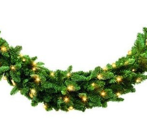 Хвойный сваг Нормандия 180*36 см., 96 ламп, Triumph Tree (73686)