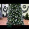Елка Императрица заснеженная с шишками 185 см., мягкая хвоя, Triumph Tree (73066)