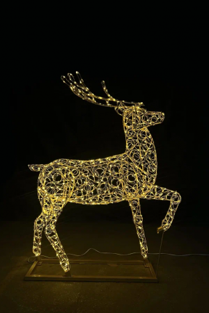 Светодиодная фигура Благородный олень 220 см., Сад Радости (SR032)