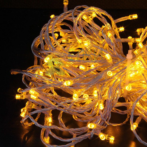 Комплект гирлянды на деревья с контроллером 60 м., 3 луча по 20 м, 600 LED ламп желтого цвета, Beauty Led (KDD600C-10-1Y)